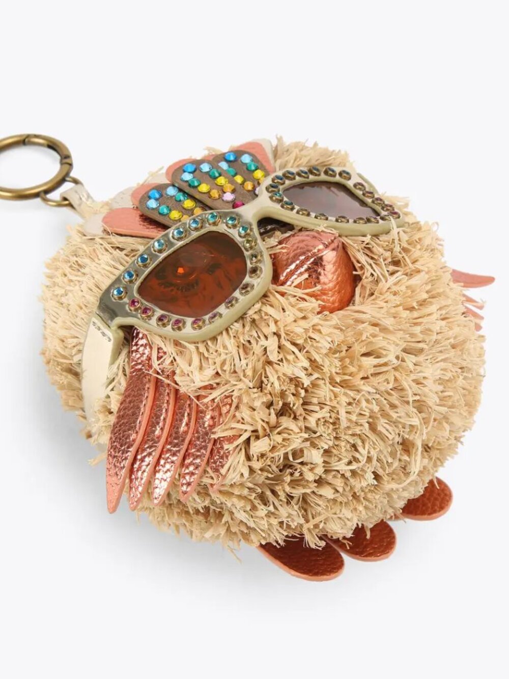 Kurt Geiger Pom Pom Eagle Sunglasses Charm - NWT - Picture 2 of 6